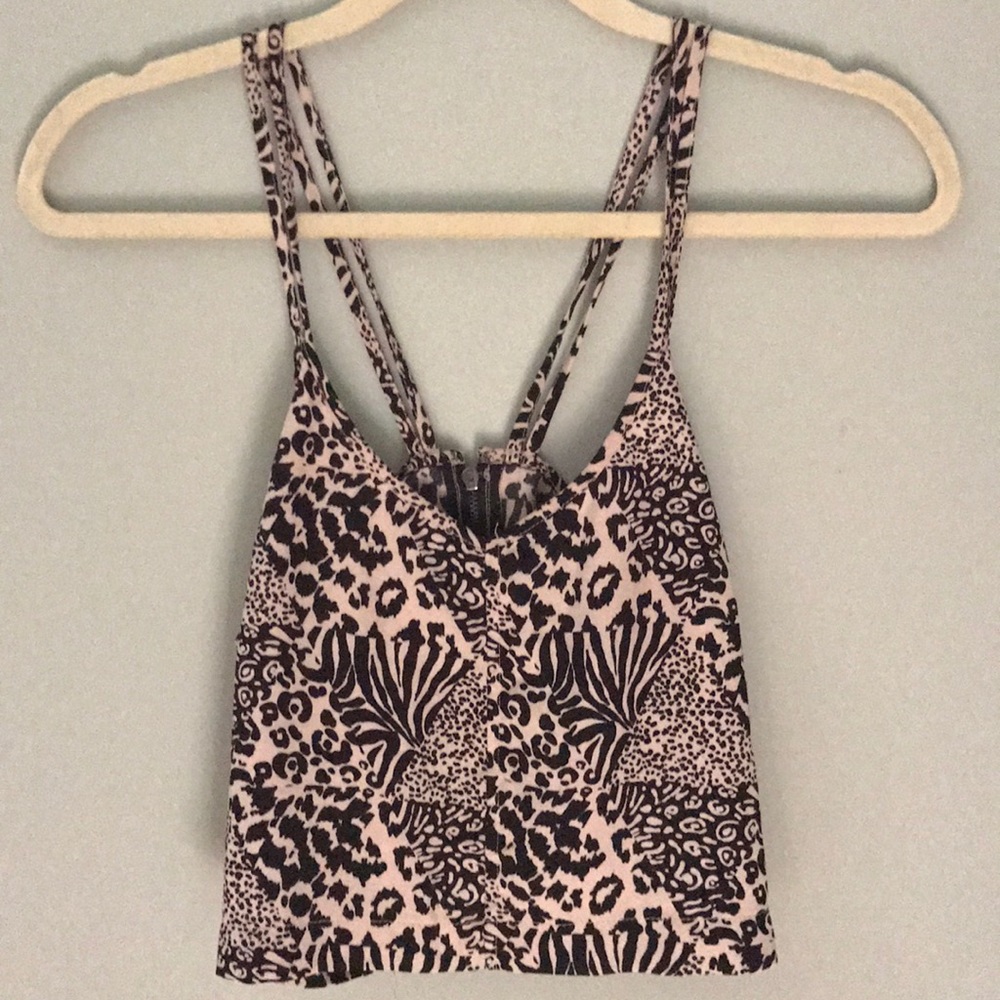Urban Outfitters animal print tank